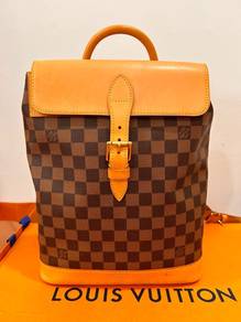 LV Centenaire Damier Ebene Soho Backpack