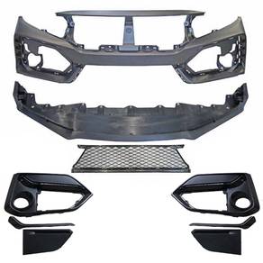 Facelift Type R Front Bumper Fk8 Bodykit Civic Fc