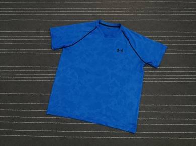 Under armour jerseys biru saiz L