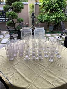 Cawan plastic (32unit) + BALANG AIR KACA(2unit)
