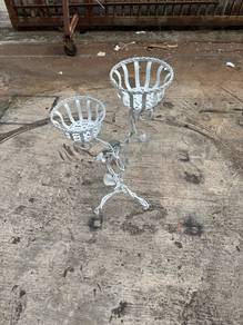 Steel Rack Plant Flower Pot Stand Display