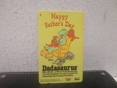 Vintage Telecom Card Happy Father's Day