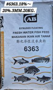 6363 AB Floating Fresh Water Fish Feed 20kg