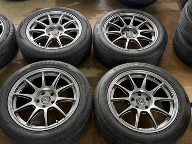Sport Rim 17 Second WedsSport TC105X Siap Tayar Se
