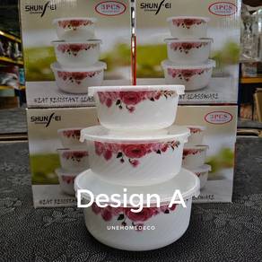 3PCS Dinner Set Bowl