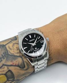 41mm 2018 Grand Seiko SBGA003 Spring Drive Black
