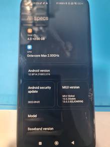Redmi note 9 (SPARE PART JE)