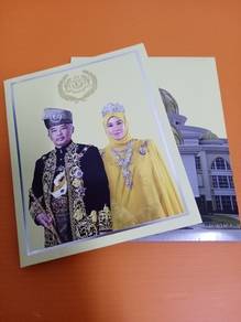 Yang di-pertuan agong XVI Commemorative coin card