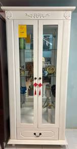 Solid wood display cabinet display clearance