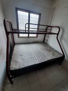 Katil Double Decker Untuk Dijual Segera
