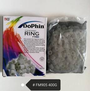 Dophin Bio Ceramic Ring 400gram Aquarium Fish Ikan