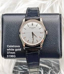Patek Philippe Calatrava 5196G white gold 37m