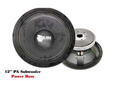 PA-12 CALIBER 12'' PA SUBWOOFER Single voice coil