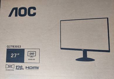 AOC 27inch, 1440p, 120hz monitor