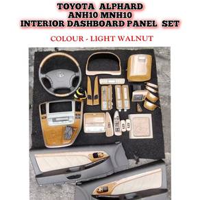 INTERIOR PANEL SET NFL Toyota Alphard  ANH10 MNH10