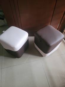 mini square stool bangku kerusi