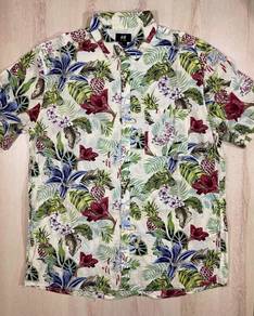 H&M S/Sleeve Floral Shirt #P2 Used