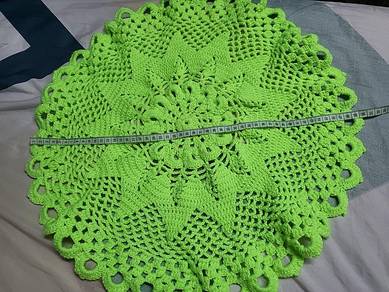 Handmade Ceochet Doily / Alas Meja