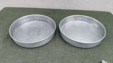 YE01BK Loyang Kuih Bulat 33cm Aluminum Baking Tray