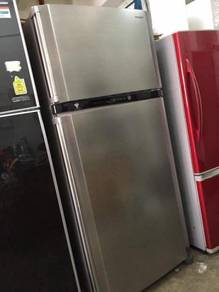 Big 2 Pintu Doors Sharp Fridge Refrigerator Peti