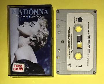 MADONNA - TRUE BLUE CASSETTE Kaset