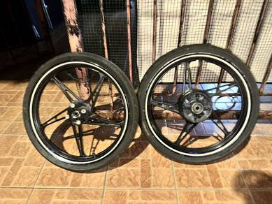 rim lc line putih
