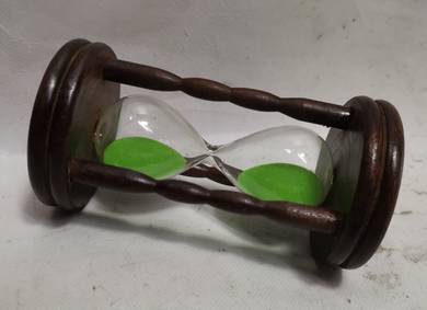 Wooden Sand Timer Nautical Desktop Hourglass Vinta