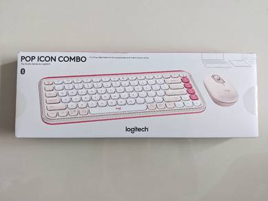 Logitech POP ICON COMBO Bluetooth Keyboard & Mouse