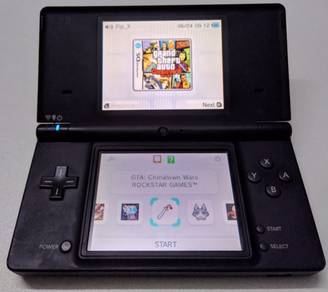 Nintendo NDSi Black color preloaded with many game