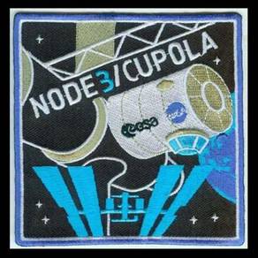 NASA ISS STS-130 Cupola Endeavour 24 Space Patch