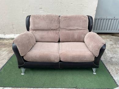 L40 C Kerusi 5Ft 2 Seater Sofa Wind Chair Leather