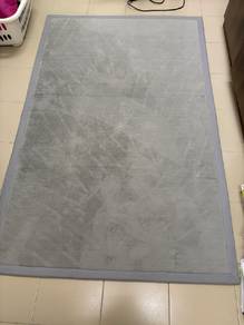 Gray tatami rug