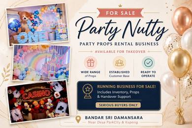 Established Party Rental Business for Sale