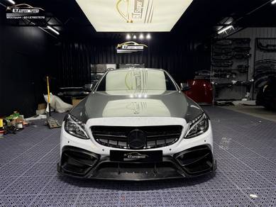 Mercedes W205 MP C63 C65 Bumper Bodykit Carbon