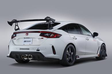 Honda Civic FL5 Spoon Crane Neck Wing