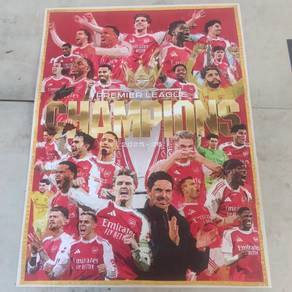Poster ARSENAL FC CHAMPIONS EPL