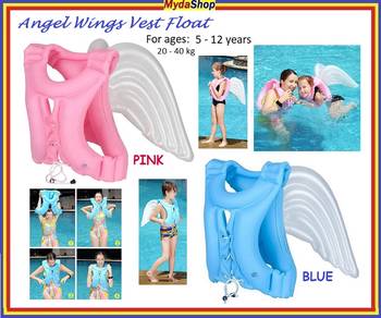 ANGEL WINGS Kids Float Swim Pool Vest. Pelampung