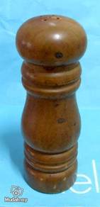 Vintage Wood Pepper Shaker
