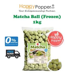 Matcha Taro Ball 1kg (Frozen) (20pkt/ctn)