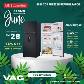 Peti Sejuk LG Fridge Inverter (SG Besi)