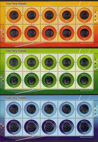 Mint Stamp Sheet Currency Malaysia 2010