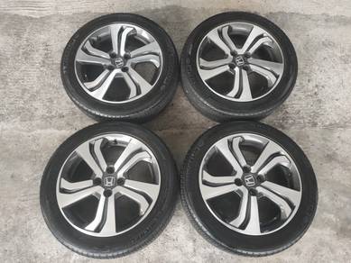 Rim original honda city GM6 v spec tyr michelin