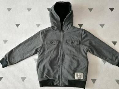 Old Navy Sherpa Lined Fleece Hoodie 7-8y