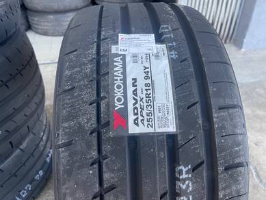 Tayar baru 255 35 18 Yokohama advan apex 2025 new