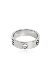 CARTIER LOVE COLLECTION WHITE GOLD RingEC001100WGR
