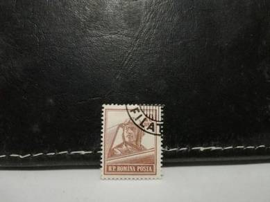 1955 Romania Stamp Pilot Aviation
