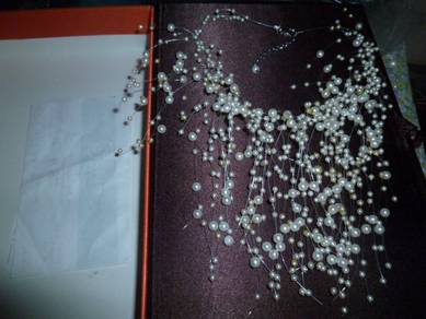(二手 2nd hand) 仿珍珠頸鏈 imitation pearl necklace