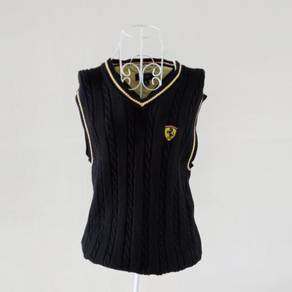 Ferari Black Knitted Vest