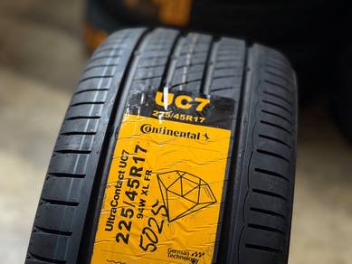 Tayar Baru 225 45 17 Continental UltraContact UC7