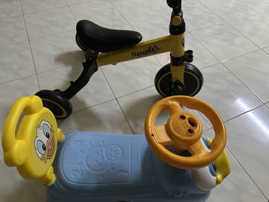 balance bike & walker car
